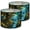 Color 2, variant on Linen Drum Lampshades Rustic Woodland Bears Deer Pine Trees Plaid Motif Hunting 13"x13"x10" Light Shade for Table Lamps Floor Lamp Shades Lampshade Replacement Assembly Required