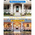 thumbnail image 2 of shiyou-Lamp Post Light Fixture with Mount Base, Modern Black Exterior Post Lantern Fixture with Tempered Glass, Anti-Rust Aluminum Light Posts for Outside for Driveway, Backyard Patio Garden, E26, 2 of 4