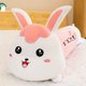 thumbnail image 1 of Soft Rabbit Doll Cute Long Strip Rabbit Plush Stuffed Toy for Girl Children Couples Decoration Sleep Pillow Confession Artifactpink100 Deng Xun unisex, 1 of 2