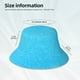 thumbnail image 3 of Fotbe Sky Blue Glitter Sombrero Tipo Pescador con Estampado – Sombrero de Sol de Algodón de Moda para Playa, Golf, Pesca, 3 of 6