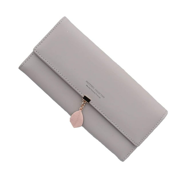 Ladies Leather Large Wallet, Women Leather Wallet, Long Wallet, Wallet With 9 Card Slots