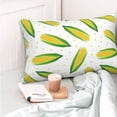 thumbnail image 4 of Salouo Corns Pattern Pillow Cases,1PC Pillow Covers with Envelope Closure Decorative Pillow Case for Bed Couch,Pillows Not Included-20"x30", 4 of 6