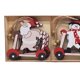 thumbnail image 3 of 9x decoración navideña de madera, decoraciones colgantes navideñas, adornos colgantes de Navidad multiusos, portátiles y ligeros, para suministros de Coche deslizante mayimx Rebanadas colgantes, 3 of 9