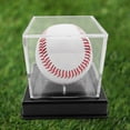 thumbnail image 4 of Vitrina De Béisbol Acrílico Cube Ball Holder con soporte Béisbol Memorabilia Showcase para recuerdo, 4 of 8