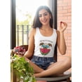 thumbnail image 2 of Say Hello To Summer Pug Racerback Tank Women -SPIdeals Designs, Female x-Large, 2 of 4