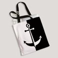 thumbnail image 1 of EREHome Sac en Toile Ancre Icône Réutilisable Sac de Courses 14 Pouces(L) x 16 Pouces(H), 1 of 1