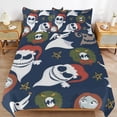 thumbnail image 1 of The Nightmare Before Christmas Warm Sleep Support Easy Handling Soft Build Hotel Grade Structure Duvet Cover Sets Routine, 1 of 5