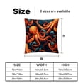 thumbnail image 5 of Octopus Covers with Unique Patterns, Set of 2 Decorative Throw Pillow Inserts for Sofa Bed Couch, 16x16/18x18/20x20 Inches, Ideal for Home Decor and Gifting, 5 of 6