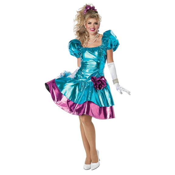 80's Party Dress Adult Costume