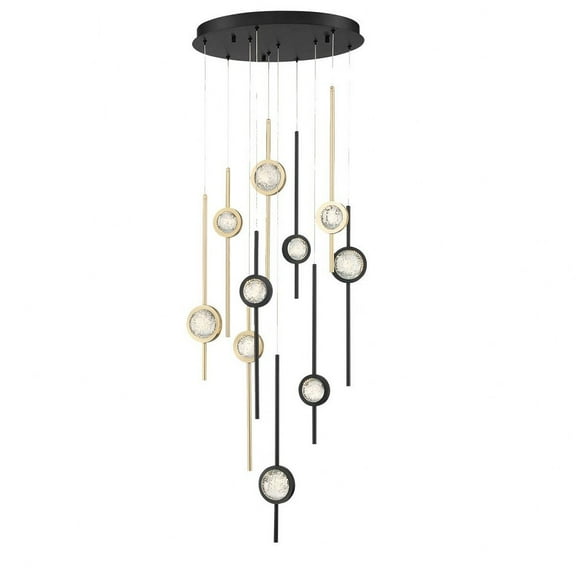 Eurofase Lighting - Barletta - 57W 10 LED Chandelier in Posh & Luxe Modern Style