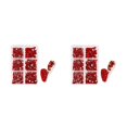 thumbnail image 3 of Vogacara Nail Crystal Nails 6 Cajas Fondo plano Vidrio Transparente Color mezclado Flatback Nail Art Crafts DIY Bolsas de piedra Zapatos Type6 NO6, 3 of 6