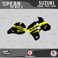 thumbnail image 4 of Kalair GFX Graphics Kit for Suzuki RM80 (1990-1999) Spear Series, 4 of 5
