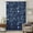 Dark Blue, variant on Black White Cartoon Space Sheer Curtains 45 Inches Long, Star Spacecraft Rocket Meteorite Light Filering Curtains, Breathable Simi Curtain Privacy Drapes for Kitchen Bathroom Small Window Treatment