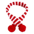 thumbnail image 1 of Bufanda navideña para mascotas Fernando traje navideño para perros bufanda tejida Raya roja, 1 of 8