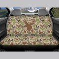 thumbnail image 4 of HUISEFOR 4 Pcs Deer Camo Bow Car Seat Cover Set Elastic Breathable Soft, Anti Slip, All‑Season Protection, Front and Back Seat Covers Protectors, Fits for Vehicle Cars SUV, 4 of 6