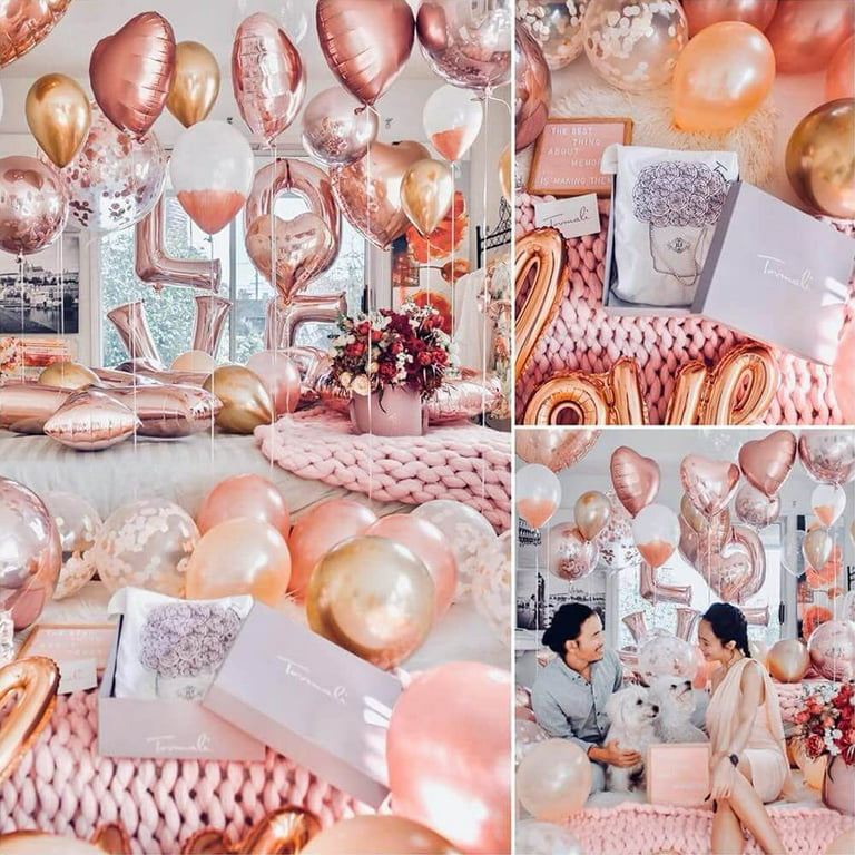 Bachelorette Party Decorations Rose Gold Bride To Be Balloons Tableware Set  For Bridal Shower Wedding Engagement Party Supplies - Ballons & Accessories  - AliExpress
