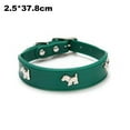 thumbnail image 2 of Dog collar with bracket Premium leather dog collar - provides protection for adventurous dogs, 2 of 5