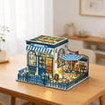thumbnail image 2 of DIY Miniature Dollhouse 3D Wooden Puzzle Ocean-Themed Architectural Artwork (Adult Edition) Immersive Handcrafting Experience Therapeutic Home Decor, 2 of 7
