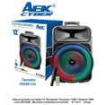 thumbnail image 3 of Bocina Bafle Bluetooh AekCiber 12", 3 of 3