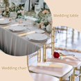 thumbnail image 3 of Pack Of 12 Hand Fans White Fans Wedding Guests Paper Fans Folding Fans For Wedding, Birthday, Party, 3 of 4