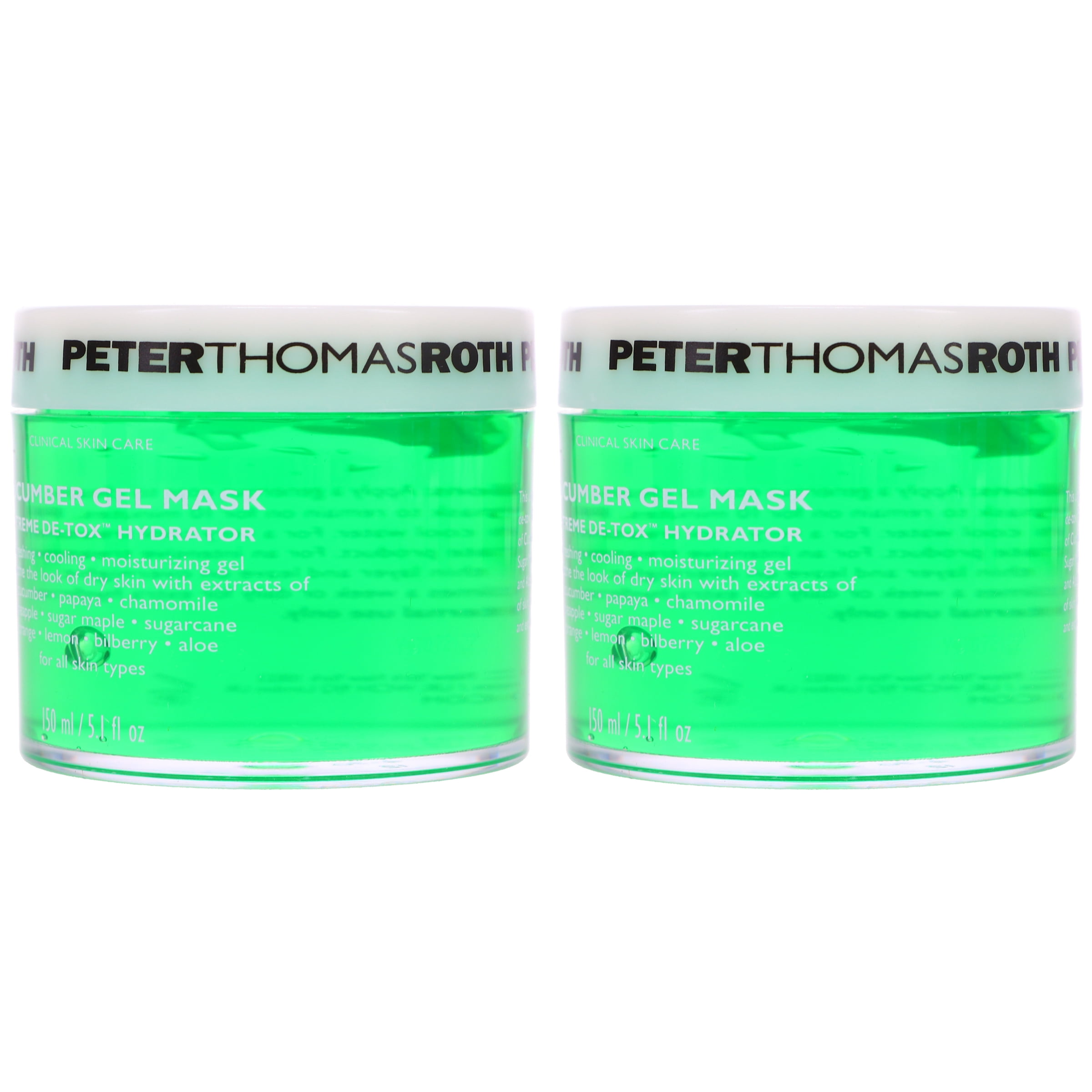Peter Thomas Roth Cucumber Gel Masque 5 oz 2 Pack