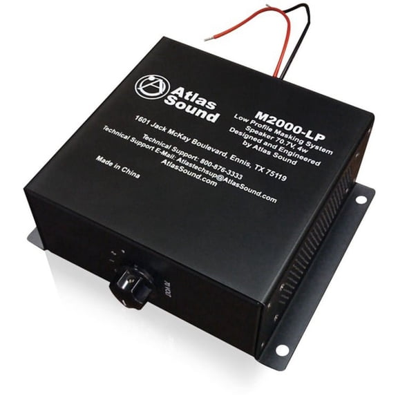 Atlas Sound Floor Standing Speaker, 4 W RMS, Black