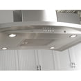 thumbnail image 4 of Ge Profile Uvi7361sw 430 Cfm 36" Wide Island Range Hood - Stainless Steel, 4 of 9