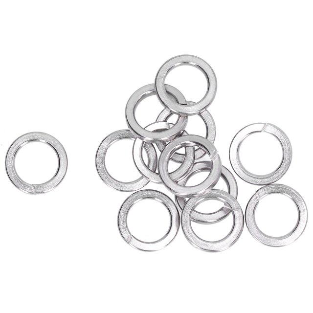 Arandela De Resorte, Kit De Herramientas Hardware De Sujeción Arandelas De Seguridad Divididas A2 Acero Inoxidable DIN 7980 Para El Hogar Para Fábricas Para Tornillos Pernos YLSHRF M6