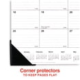 thumbnail image 4 of 2026 Staples 21.75" x 17" Monthly Desk Pad Calendar Navy (ST59700-26), 4 of 7