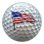 GBM Golf American Flag Golf Ball Assortment – 12 Designs – 12 Pack Patriotic Set