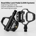 thumbnail image 4 of Rockbros Bike Pedals Clipless LOOK Pedal Self-lock Pedals Cleat 2 Sealed for Road Bike Cycling, 4 of 10