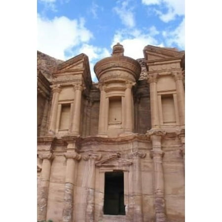 Monastery at Petra Jordan Journal: 150 Page Lined