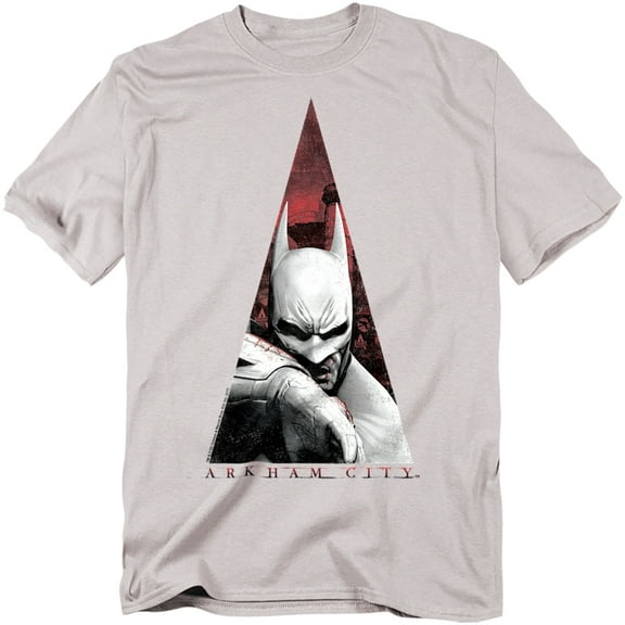 Arkham City T-Shirt Bat Triangle Unisex Graphic Tee For Men & Women