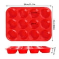 thumbnail image 2 of ACDANC 12 Cup Non Stick Muffin Pan Silicone Muffin Baking Pan, 2 of 4