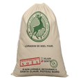 thumbnail image 3 of Printtoo 2 Pcs Large Santa Sacks With Drawstring Canvas Xmas Gifts Bags For Kids Christmas 27x20 Inch, 3 of 9