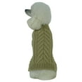 thumbnail image 3 of Pet Life ® 'Swivel-Swirl' Heavy Cable Knitted Fashion Designer Dog Sweater, 3 of 4