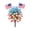B, variant on Qiulaii Artificial Tree with Red White Blue Flag Ground Stakes Potted Patriotic Plant for Outdoor Garden Landscaping Yard Decoration 4th of July 24in