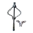 thumbnail image 4 of veasfak Drain Auger Efficient Clog Remover Accessories for Sewer Kitchen Sink Toilet Double Single Chain, 4 of 8