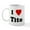White, variant on CafePress - I Love Tito Mug - 11 oz Ceramic Mug - Novelty Coffee Tea Cup