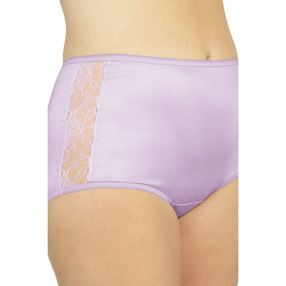 Plusform Instant Shaping Tricot and Lace Briefs 3-Pack 3308