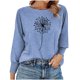 thumbnail image 2 of Puntoco Abrigo De Mujer Camiseta De Manga Larga Estampada con Cuello Redondo para Mujer Liquidación De Navidad Puntoco Puntoco-194, 2 of 5