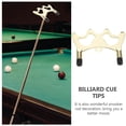 thumbnail image 4 of OUNONA Pool Cue Bridge Stick Golden Copper American Pool Standards 1Pack, 4 of 8