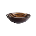 thumbnail image 3 of Kraus Bastet Glass Circular Vessel Bathroom Sink, 3 of 5