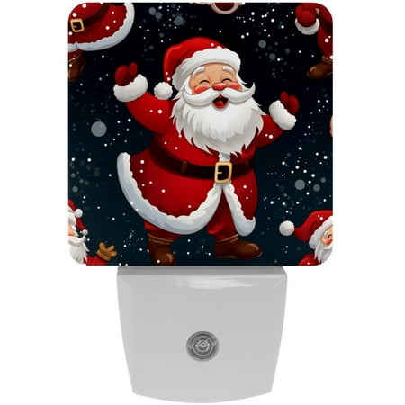 

Santa Claus LED Square Night Lights - Energy Efficient and Stylish Room Lighting Solution