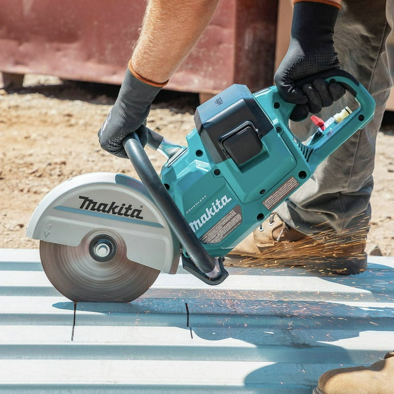 Makita XCC01Z 18V LXT AWS Capable Brushless Lithium Ion 5 in. Cordless Wet Dry Masonry Saw Tool Only Walmart