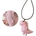 thumbnail image 2 of Aellinatey Resin Dinosaur Necklace Adjustable Length Clavicle Chain for Fashion Lovers, 2 of 11