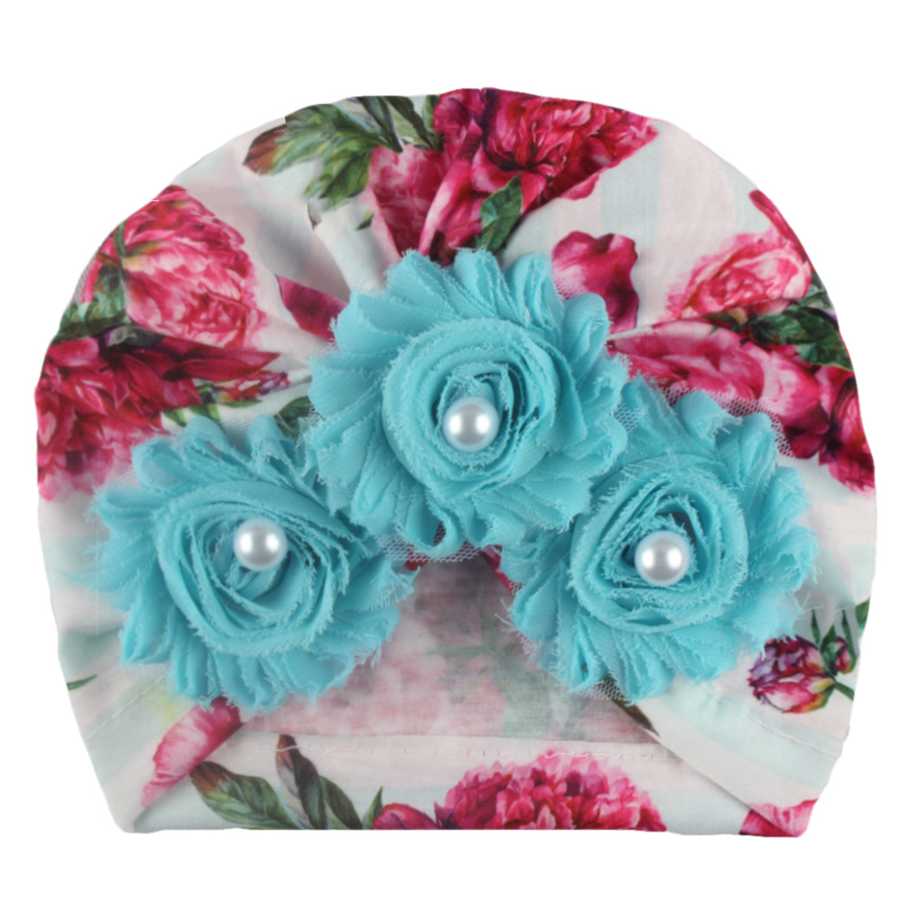 infant flower hats