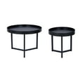 thumbnail image 1 of Ensemble de table basse Anko Noir, 1 of 9