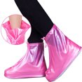 thumbnail image 1 of Botas de lluvia reutilizables Cubrezapatos de lluvia Cubrezapatos impermeables antideslizantes Chanclos plegables Hombres / Mujeres / Niños Xemadio LRWJ134-8, 1 of 3