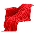 thumbnail image 2 of Blanket Clearance, 9.1X7.1X0.4 Inches Blanket Flannel Blanket Coral Fleece Blanket Red a 1*Blanket By Shiogb, 2 of 3